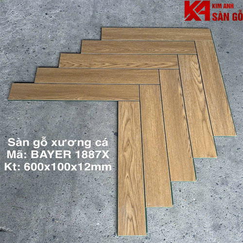 Sàn Gỗ Xương Cá 12mm BAYER-1887